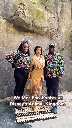 SDVENTURES on Instagram: "🌟 Meeting Pocahontas at Disney’s Animal Kingdom! #Pocahontas #DisneysAnimalKingdom #DisneyWorld #DisneyCharacterMeet #AnimalKingdom #MeetAndGreet #DisneyPrincess #CharacterInteraction #TravelGram #FloridaVacation"