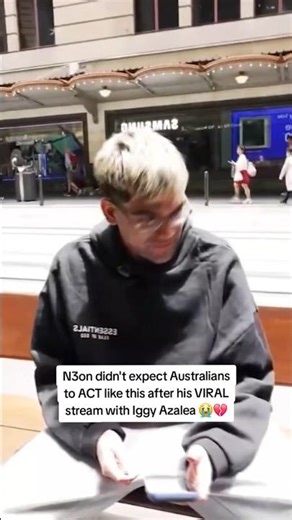 N3on didn't expect Australians to ACT like this after his VIRAL stream with Iggy Azalea 😭💔