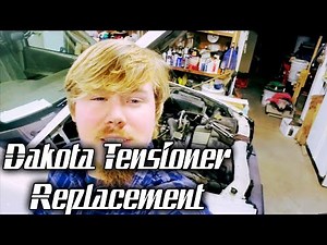 Replacing Tensioner Pulley 2003 Dodge Dakota