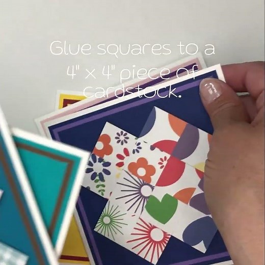 Quilt Card 8: Card Trick