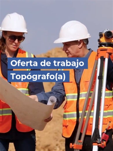 Gold Fields, compañía minera líder a nivel mundial, busca Topógrafo(a). Propósito del cargo: Ejecutar de forma precisa las actividades y control topográfico para apoyar el cumplimiento de los planes de producción minera. Detalles y postulaciones en: https://www.imineros.com #minería #trabajo #ofertadetrabajo #ofertadeempleo