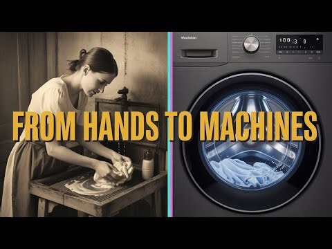 A Brief History of Washing Machines | Evolution of Laundry Technology Explained