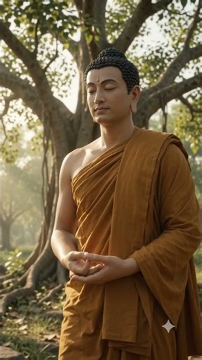 🧘‍♂️ Buddha’s first teaching still speaks to us today.🙏#Buddha #shorts #InnerPeace #SpiritualWisdom