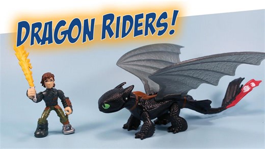 How To Train Your Dragon Riders New Hiccup & Toothless