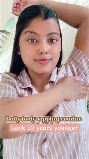Body tapping routine #ashortaday #qigong #tapping #yoga #beauty #skincare #antiaging #glowingskin