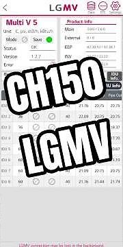 A Case of CH150 Error in LG VRF