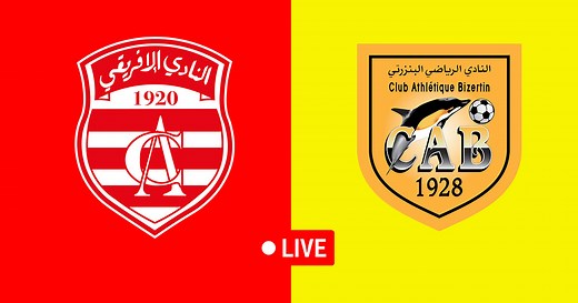 CA vs CAB en live streaming : Championnat de Tunisie - Kapitalis