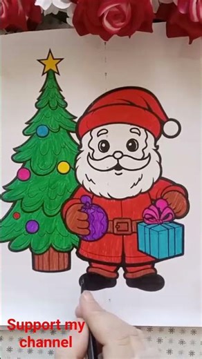 Drawing Happy days#drawing #art #christmas #music #viral