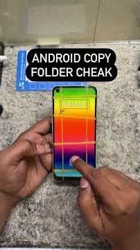 Android📱 Copy Folder 🛠️Cheak⚙️ #Smartphones #GooglePixel #Homescreen #Custom #AndroidAuto #4126.11A