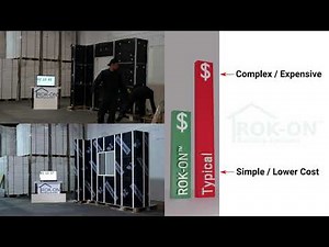 ROK-ON™ Rainscreen Comparison - Mineral Wool vs ROK-ON™