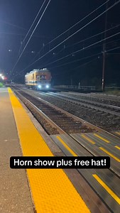 1.4K views · 660 reactions | Horn show plus a Sperry Hat! #Amtrak #railroad #railfans #railfanning | Operator Logan | Facebook