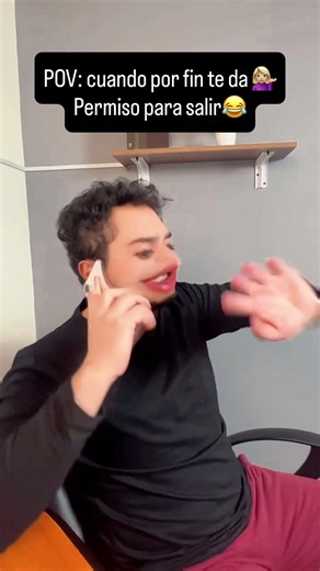 Cuándo por fin te dan permiso para salir 🙈￼