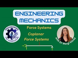 Engineering Mechanics | Coplanar Force Systems | Concurrent & Non-Concurrent Forces Real Structures