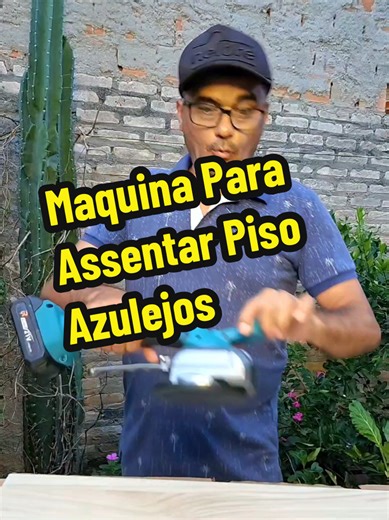 Maquina Para Assentar Piso Azulejos #cliente #piso #tiktokshop