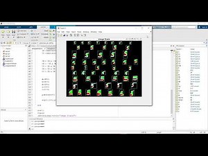 Reconnaissance de chiffres manuscrits sur Matlab - Traitement d'images