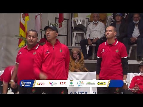 Pétanque 2021 World Cup - ESPAGNE vs MAROC