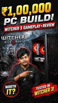 The witcher 3 gameplay and review #pc #tech #gaming #witcher 100kpc