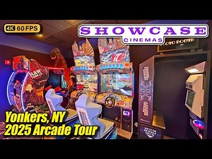 Showcase Cinema de Lux @ Ridge Hill (Yonkers NY), December 2025 arcade tour, new 4K full walkthrough