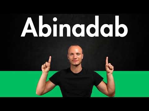 How to Pronounce ABINADAB (Correctly)