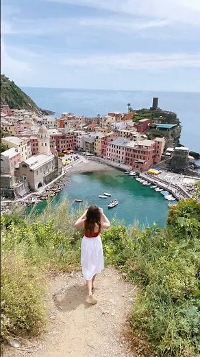 Vernazza Viewpoint Cinque Terre, Italy