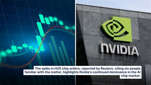 Nvidia Sees Rush For H20 AI Chip Orders As DeepSeek Disrupts AI Market— Tencent, Alibaba, ByteDance Fuel Demand Surge