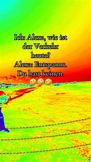 Alexa's Humorous Traffic Advice