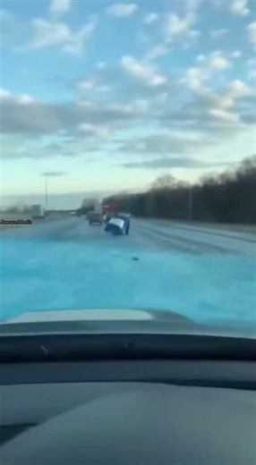 Porta-Potties Fly Onto Highway, Blue Liquid Triggers Chain Reaction 🚧💥