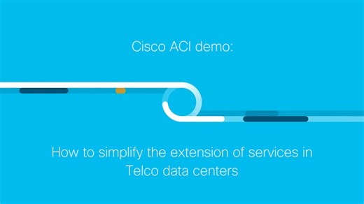 How to Simplify the Expansion of Services in Telco Data Centers - Cisco Video Portal