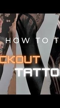 LEARN HOW TO DO COMPLETE BLACKOUT TATTOO | LEARN BLACKOUT TATTOO| BLACKOUT TATTOOS INDIA.