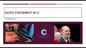Goto Statement In C C Tutorial In Hindi 17