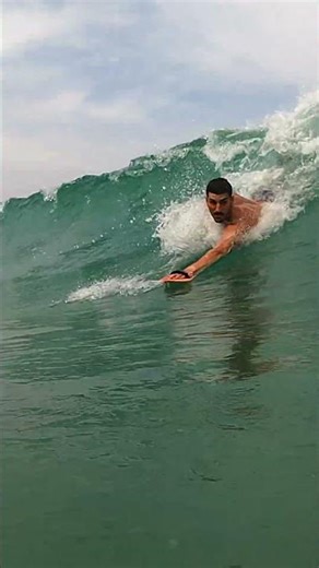 #bodysurfing A SUMATRAN SHOREBREAK