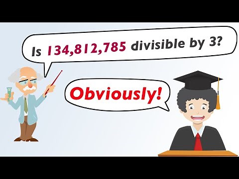 Divisible by 3 rule - Explained!