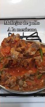 Mollejas de pollo A la mexicana.... #mollejasdepollo #recetasfacilesyrapidas #comidamexicana