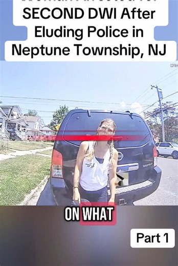 Police Body Cam Footage of DWI Incident