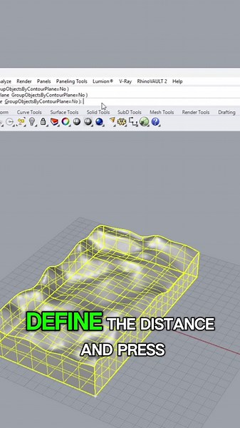 Mapping Dynamic Surfaces in Rhino3D