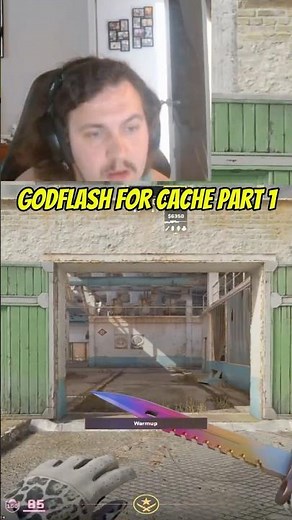 CACHE GOD FLASH FOR B SITE #CS2 #cs2nades #cs2utility