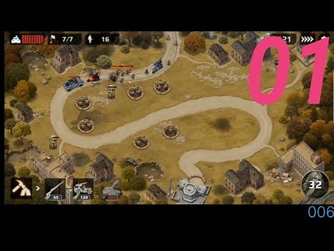 WWII Defence: RTS Army TD game - Gameplay Walkthrough Part 1