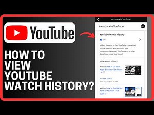 How To View YouTube Watch History - Full Guide