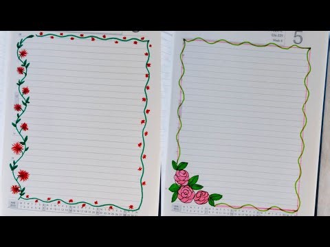 Assignment front page design /front page decoration /Project work designs /front page drawing 