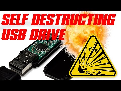 I'm Building a Self Destructing USB Drive