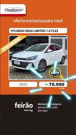 Feirão icarros com ofertas e taxas especiais em Campinas. Vai perder?!