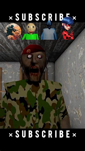 Army,Baldi,Frezzed vs Ladybug🔥#granny #gaming #shortsfeed