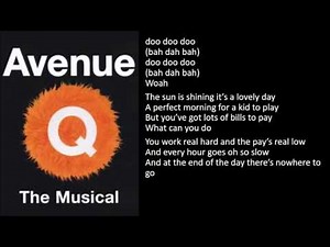 Avenue Q Theme - backing track