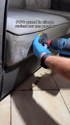 1.3M views · 2.8K reactions | Ce canapé était dans un état… #canape #sale #incroyable #transformation | Clean TIME | Facebook