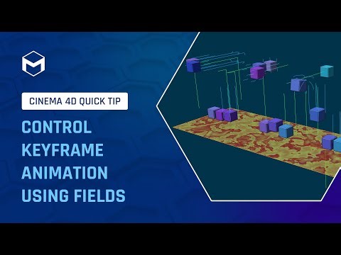 #C4DQuickTip 112: Control Keyframe Animation Using Fields in Cinema 4D