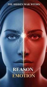The Hidden War Inside Your Mind — Reason vs Emotion Explained #reason #emotion #mind