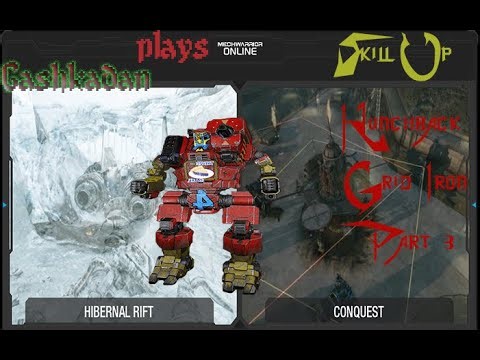 Mechwarrior Online Hunchback Grid Iron Skill Up Part 3