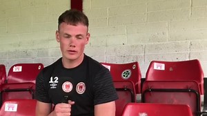 ‪Birthday boy Ciaran Kelly sat down with us at our #SaintsSummerCamps in Richmond earlier on‬ ‪👍 Being nominated for League Player Of The Month‬ ‪🔥 His good form ‬ ‪🥅 Tomorrow’s game away to Waterford‬ ‪🇸🇪 The prospect of playing in Europe for the 1st time next week ‬ ‪🔴⚪️⚽️ #Saints2019 ‬ | St Patrick's Athletic FC