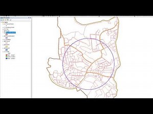 Standard Distance Tool ArcMap
