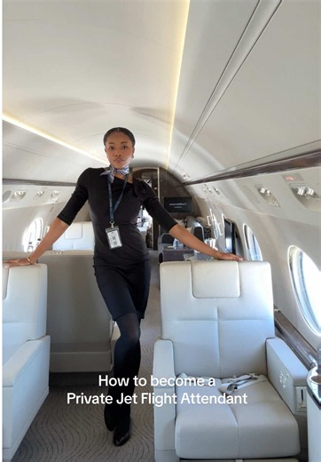 Replying to @Butterfli Bri 🦋💖🧚🏾‍♀️ this is how I got the job as a private jet flight attendant. Fair to say I hustled for it ? 😂 #howtobecomeaprivatejetflightattendant #privatejetflightattendant #flightattendantlife